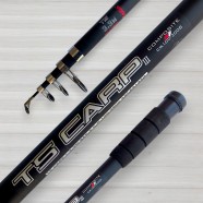 Вудилище коропове телескопічне Kaida TS Carp, 100-300г, 3,3м